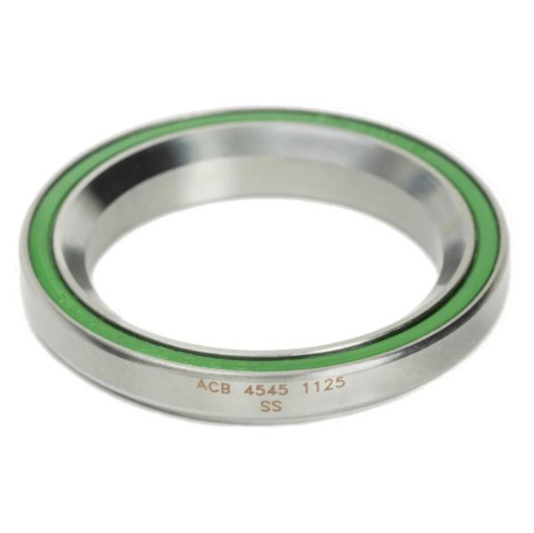 1-1/8 Black Oxide Angular Contact Headset Bearing (30.5mm x 41.8mm x 8mm: 45x45 deg)