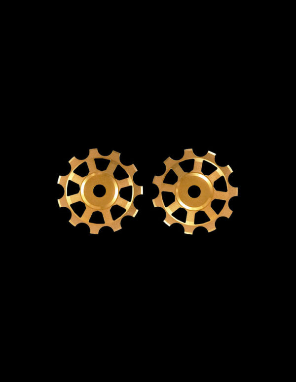 PULLEY WHEELSSET 11T Paire Galet Céramique 11 T GOLD