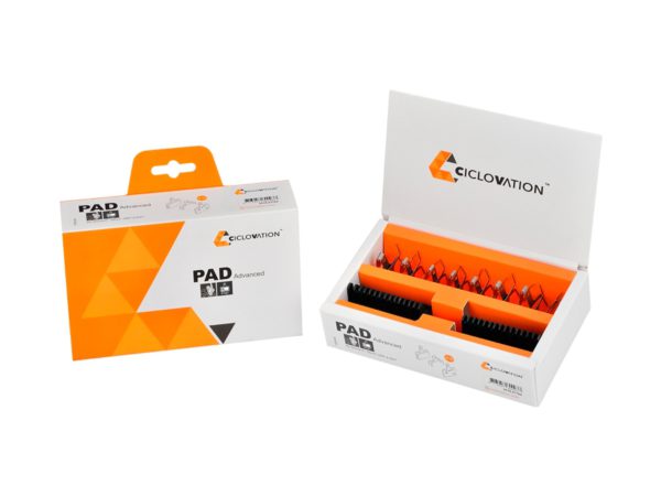 CICLOVATION DISC BRAKE PAD ORAGANIC/STEEL BACKPLATE. ,15PRS/B0X SHIMANO B01S HYYDRAULIC, TREKTRO R A10,11 , E10,11,