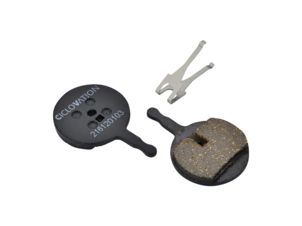 CICLOVATION DISC BRAKE PAD ORAGANIC COMPOUND/STEEL BACKPLATE. AVID R -BB5,PROMAX R RENDER,DECIPHER