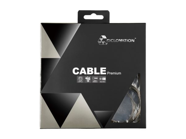 CICLOVATION SHIFT, STAINLESS-NANO SLICK CABLE, SHIMANO/SRAM SYSTEM, 1.1MM*2100MM 20PCS/BOX