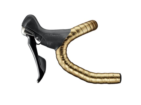 CICLOVATION ADVANCED BAR TAPE LEATHER TOUCH, VAPOR METALLIC GOLD