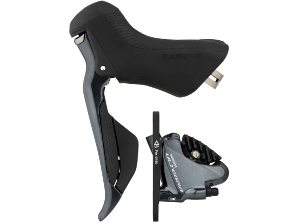 "DISC BRAKE ASSEMBLED SET/J-kit DIRECT, ST-R8020(L) BR-R8070(F) FOR 140MM ROTOR,RESIN(W/FIN), SL INNER 1800MM,SM-BH90 1000MM(BLACK), OT-SP41 600MM, IND.PACK"