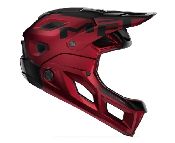 MET PARACHUTE MCR MIPS CE RED BLACK METALLIC | GLOSSY