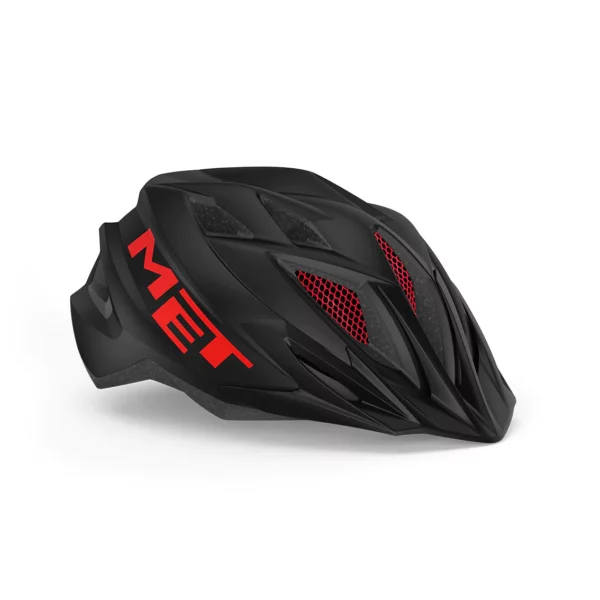 MET CREACKERJACK CE BLACK RED / MATT UN