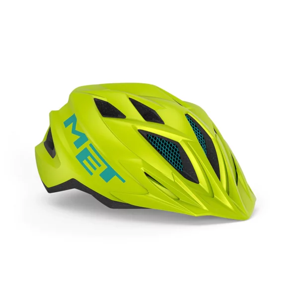 MET CREACKERJACK CE FLUO YELLOW / MATT UN