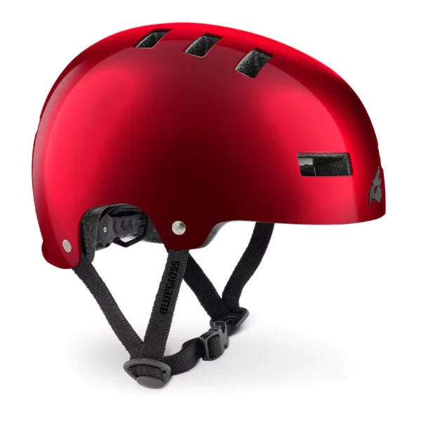 MET SUPERBOLD CE RED METALLIC | GLOSSY L