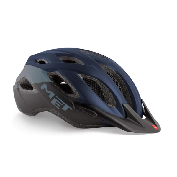MET CROSSOVER CE BLUE BLACK / MATT