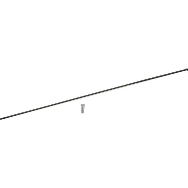 STRAIGHT PULL SPOKE, 264, BLACK