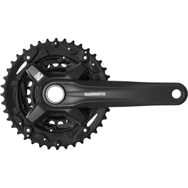 SHIMANO FRONT CHAINWHEEL, FC-MT210-3, FOR REAR 9 -SPD, 2PCS FC, 170MM , 40x30x22T W/OBB, W/O CG, FOR CHAIN LINE 50MM