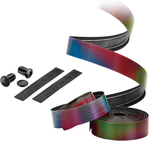 Ciclovation Halo Touch Handlebar Tape, Rainbow