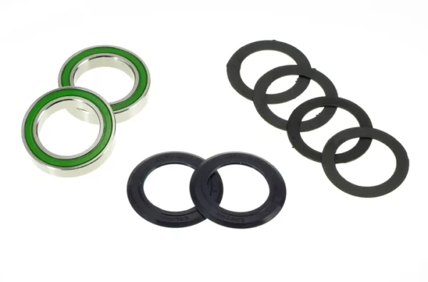 ENDURO BKS-54102 - stainless steel, Angular Contact, Bottom Bracket Bearing Kit for Shimano 24mm x 37mm External Cup BBs