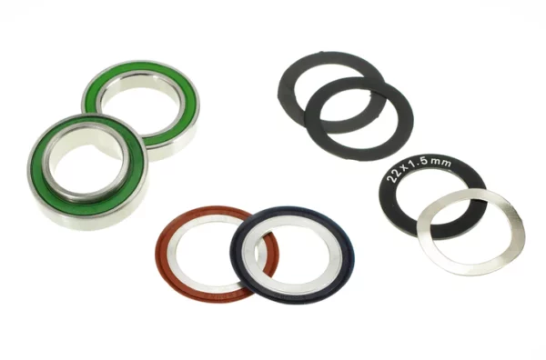 ENDURO BKS-54105 - stainless steel, Angular Contact, Bottom Bracket Bearing Kit for SRAM GXP External Cup BBs