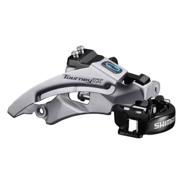 SHIMANO FRONT DERAILLEUR FD-TX800-TS3, TOURNEY TX, TOP-SWING, DUAL PULL BAND TYPE 34.9,,(W/31.8MM & 28.6MM ADAPTER) CS-ANGLE: 66-69 FOR 42/48T ,CL:47.5/50MM