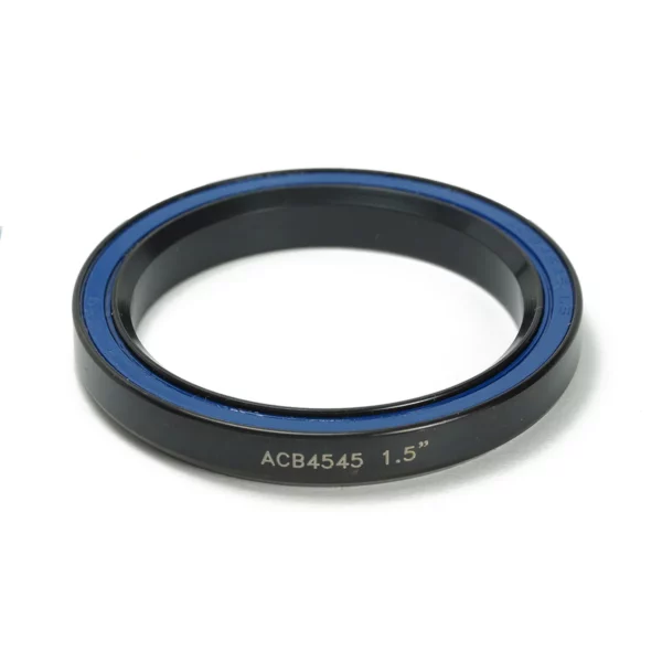 1-1/8 Angular Contact Black Oxide treated Headset Bearing (30.2mm x 41mm x 6.5mm: 36x45 deg)