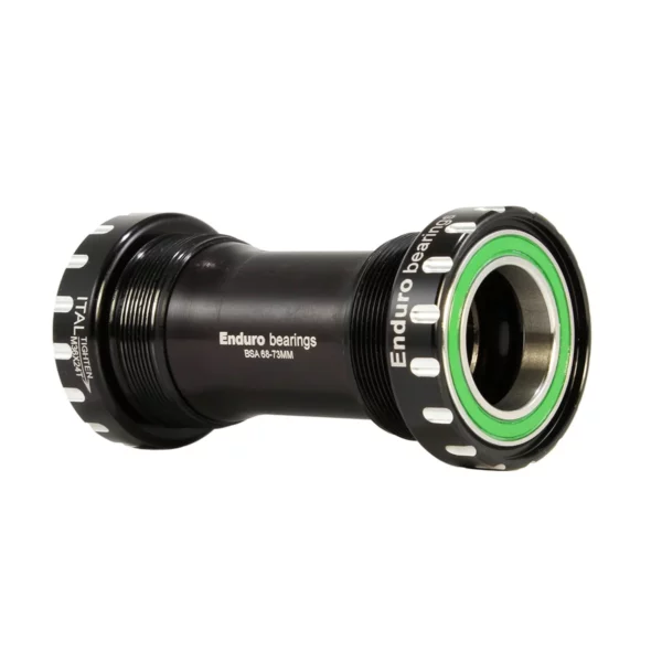 Italian Thread-In, Ceramic-Hybrid, XD15, Angular Contact, Bearing Bottom Bracket for Italian-threaded framesets and Shimano 24mm Cranksets - Black