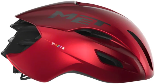 MET MANTA MIPS CE RED METALLIC | GLOSSY