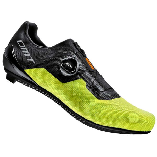 DMT KR4 Shoes, Black/Yellow FLUO, 47