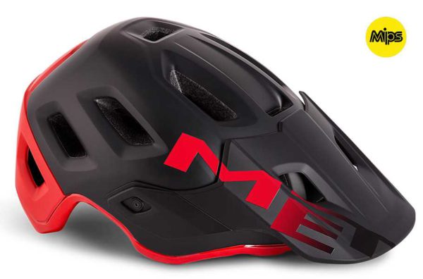 MET ROAM MIPS CE BLK RED / MATT GLOSSY