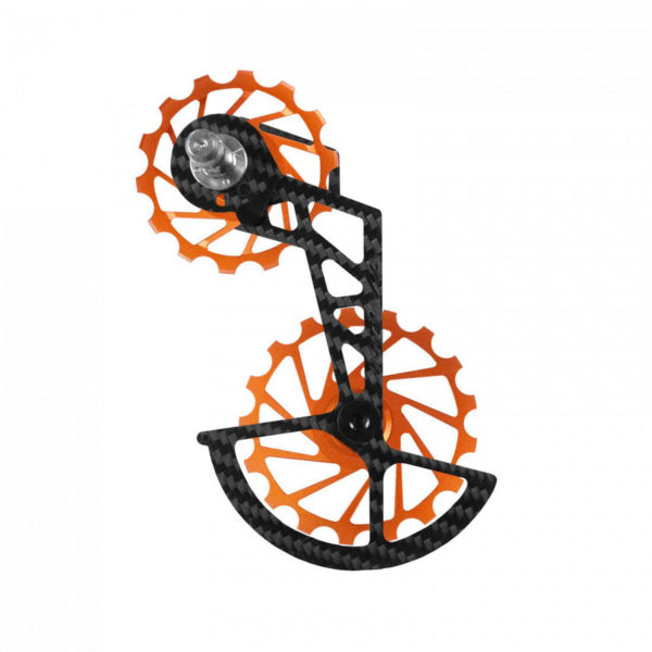 CARBON CERAMIC DERAILLEUR SHIMANO 105 11 SPEED Dérailleur carbone céramique SHIMANO R7000 105 ORANGE