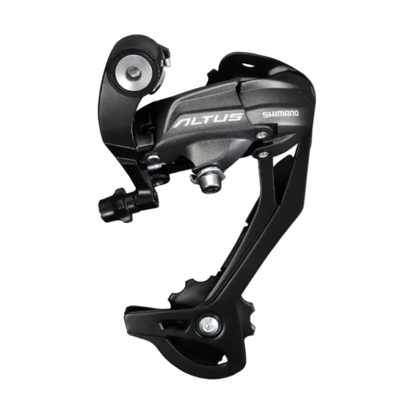 SHIMANO REAR DERAILLEUR, RD-M370-L, ALTUS,SGS 9-SPEED, DIRECT ATTACHMENT, BLACK, IND.PACK