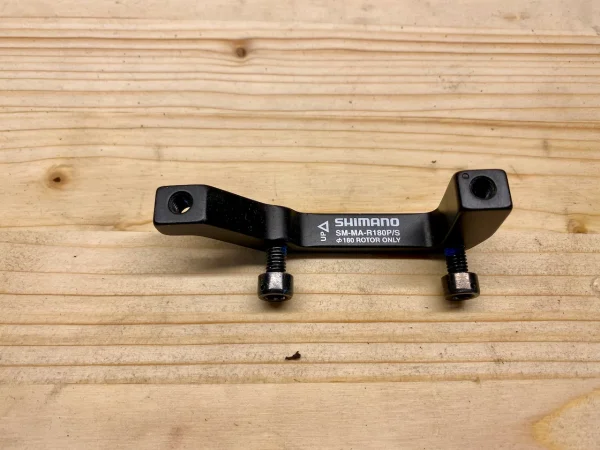 Shimano SM-MA-R180P/S IS Mount Disc Brake Adaptor (Black)