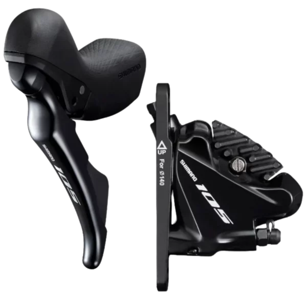DISC BRAKE ASSEMBLED SET/J-kit DIRECT, ST-R7020(R),BR-R7070(R) BLACK,FOR 25MM MNT,RESIN(W/FIN),SL INNER 2200MM,SM-BH90 1700MM,OT-SP41 600/300MM,IND.PACK