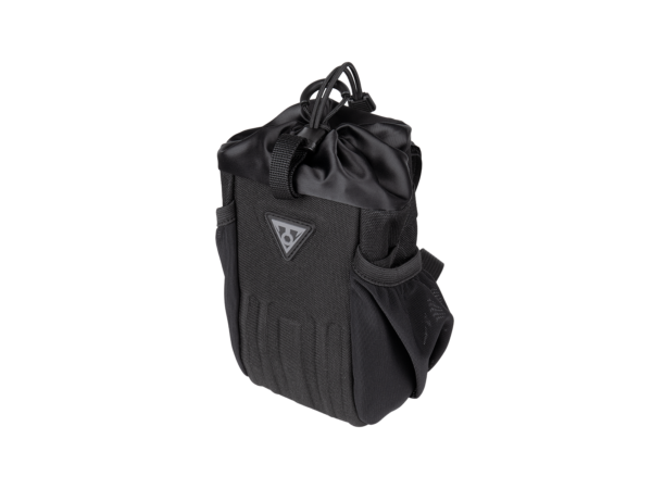 Topeak Freeloader, Stem Mount Bag, For Bottle, Energy Bars, Backup Battery Packs, 1.0L, Black