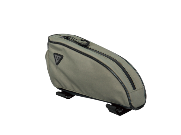Topeak Toploader, Top Tube/Head Tube Mount Bikepacking Bag, 0.75 Liter, GREEN