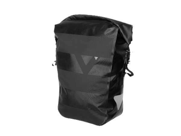 TOPEAK Pannier Drybag W/ Quicklock System, 20L One Piece, Black