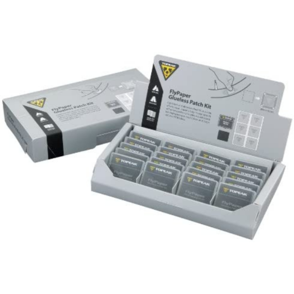 Topeak FLYPAPER GLUELESS PATCH KIT, COUNTER DISPLAY BOX PACK OF 20