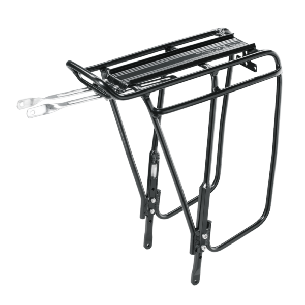 TOPEAK uni supertourist dx with side bar, height adjustable non-disk Black