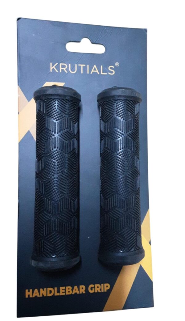 Krutials KRHG-08 Handlebar Grips (Black)