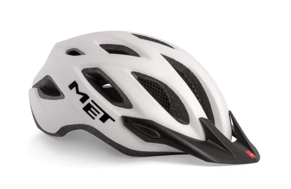 MET CROSSOVER CE WHITE/ MATT