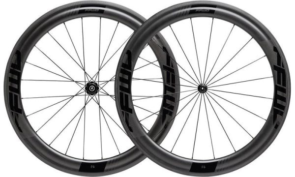 FFWD F6R FCC Carbon Tubeless Ready Rim Brake Wheel - Shimano (Matt Black)