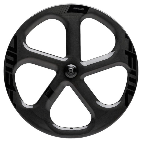 CARBON 5 SPOKE WHEEL FRONT TUBULAR 1K SKF TRACK MBL