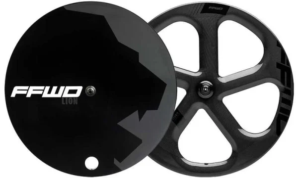 FFWD Lion Disc/Five-T Carbon Wheel (White)