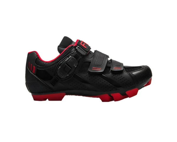 FLR F-65 MTB Cycling Shoe (Black/Red)