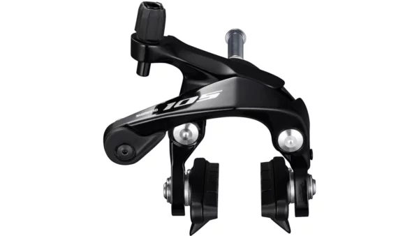CALIPER BRAKE, BR-R7000, 105, FRONT, CS51, SUNKEN NUT:10.5/12.5/18/27/32MM, R55C4 SHOE, BLACK, IND.PACK