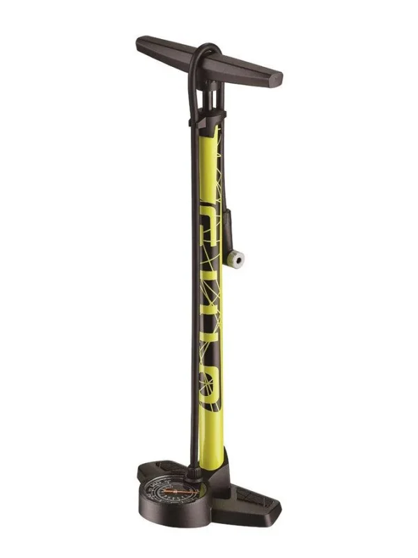 Giyo GF-273E Floor Pump (Neon/Black)