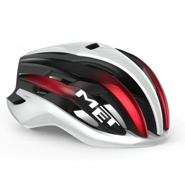 MET TRENTA MIPS CE WHITE BLACK RED METALLIC / GLOSSY