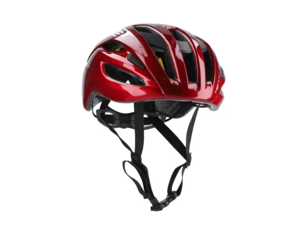 MET RIVALE MIPS CE RED  METALLIC | GLOSSY