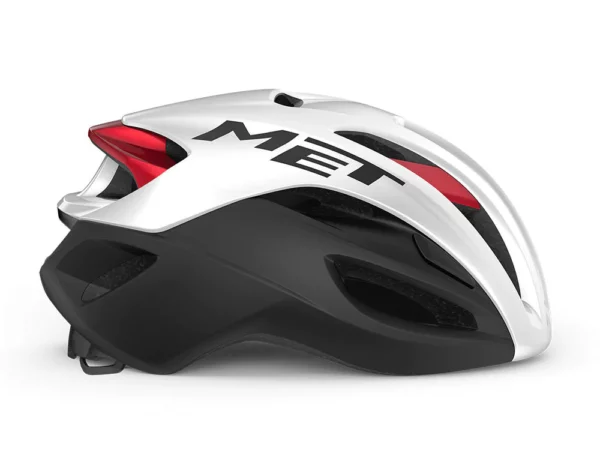 MET RIVALE MIPS CE WHITE BLACK RED METALLIC | MATT  GLOSSY
