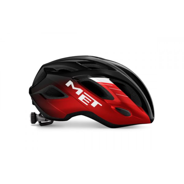 MET IDOLO CE BLACK RED METALLIC | GLOSSY