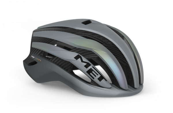 MET TRENTA 3K CARBON MIPS CE GRAY IRIDESCENT | MATT