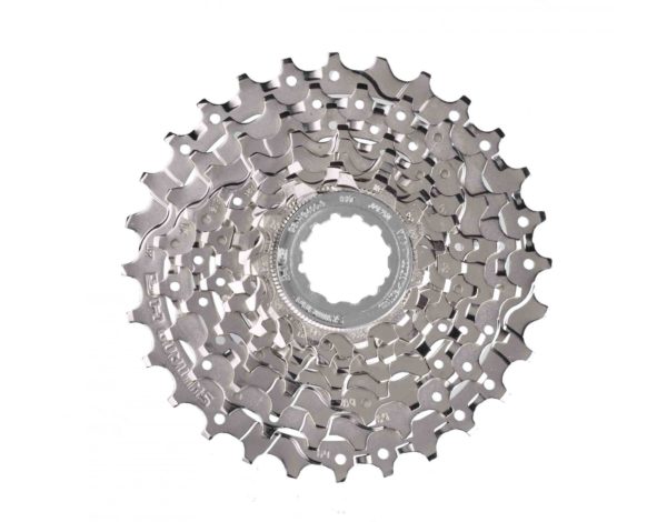 CASSETTE SPROCKET, CS-HG400-9,          9-SPEED, 11-12-14-16-18-21-24-28-32(AR),PRE-ASSEMBLED (CS CAP),                 1 SET=10PCS IN SEMI-BULK PACK
