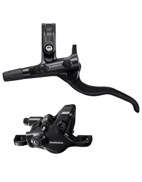 DISC BRAKE ASSEMBLED SET/J-KIT, BL-MT501R, BR-MT520R BLACK, W/O ADAPTER, METAL PAD(W/O FIN), 1700MM HOSE(SM-BH90-SS BLACK), W/CONNECTOR INSERT