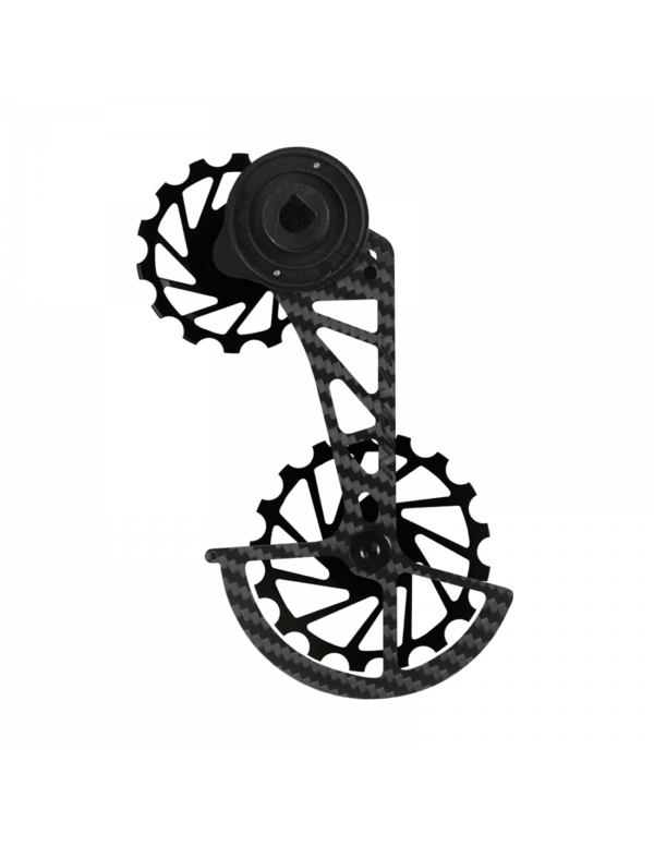 CARBON CERAMIC DERAILLEUR SRAM AXS RIVAL 12 SPEED Dérailleur carbone céramique SRAM AXS 12S RIVAL BLACK