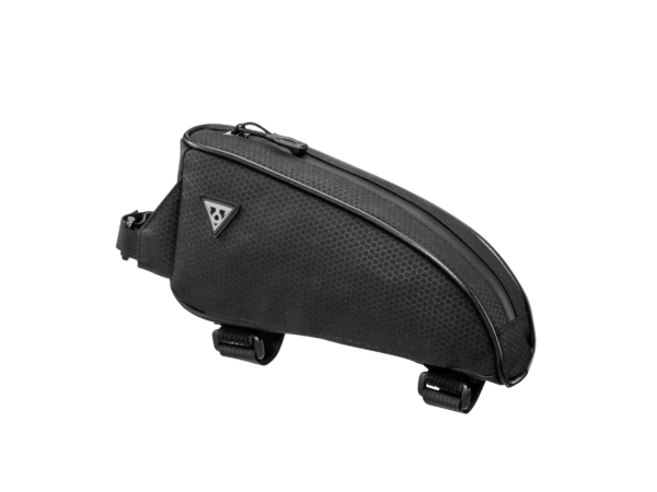 Topeak Toploader, Top Tube/Head Tube Mount Bikepacking Bag, 0.75 Liter, Black